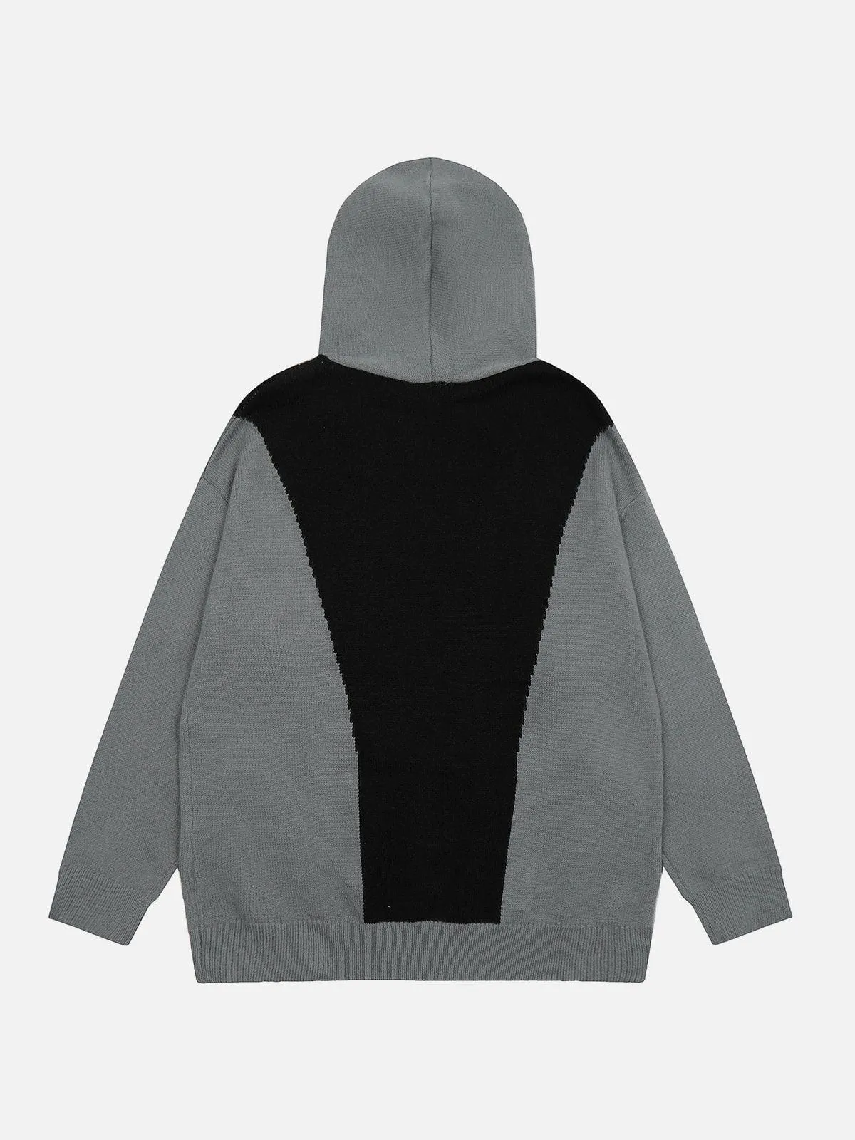 Aelfric Eden Patchwork Knit Zip Up Hoodie