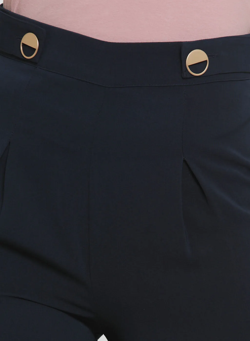 Alison Gold Button Culottes