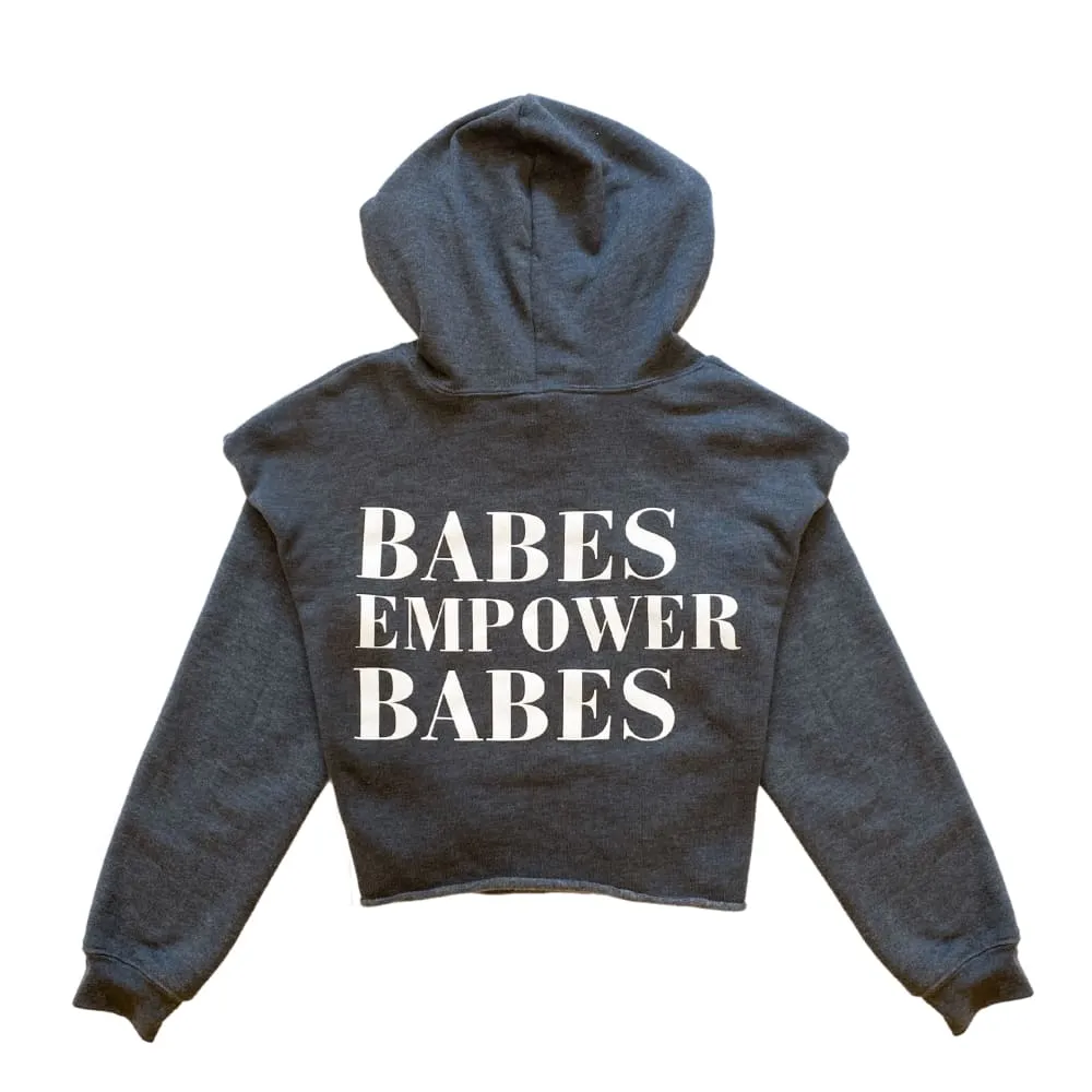 Babe Empower Babes Crop Sweatshirt