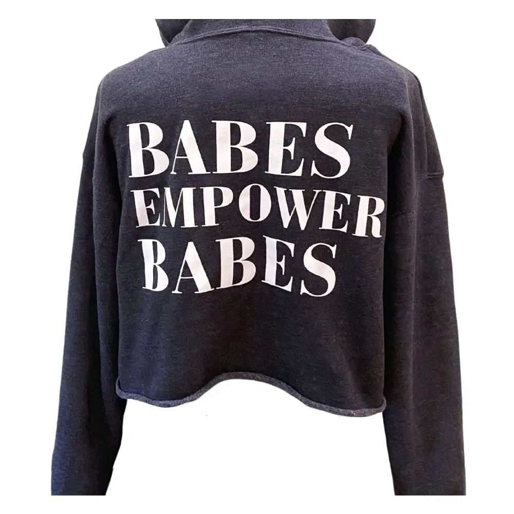 Babe Empower Babes Crop Sweatshirt