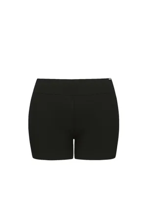 Black Boyleg Swim Pant