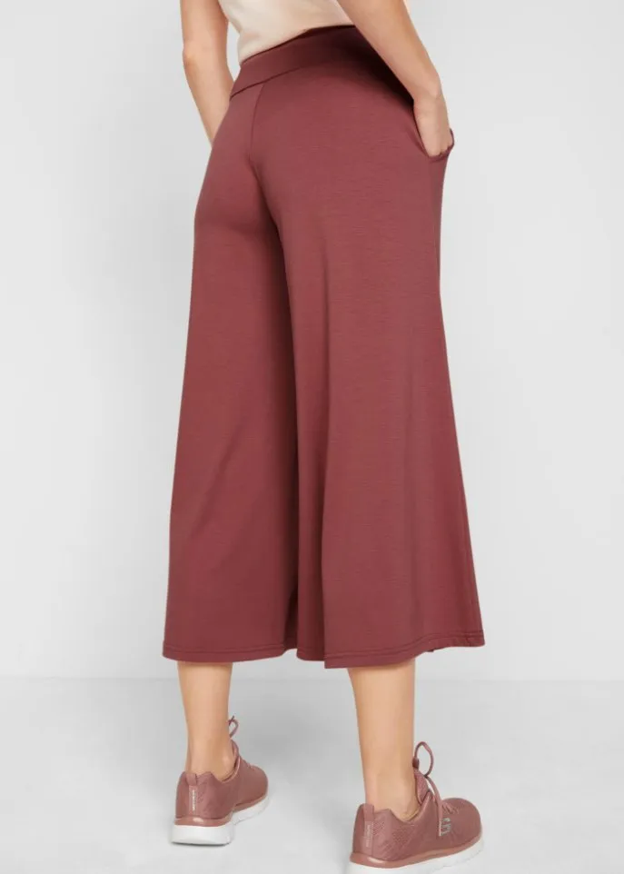 Bpc Bonprix Collection calf-length culottes, red