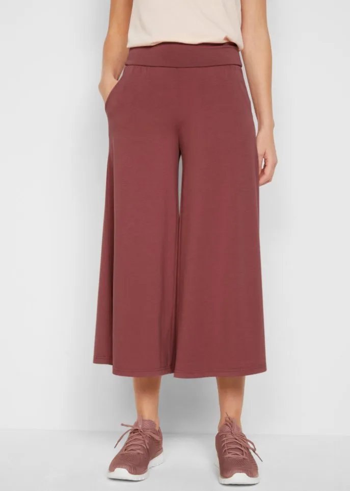 Bpc Bonprix Collection calf-length culottes, red