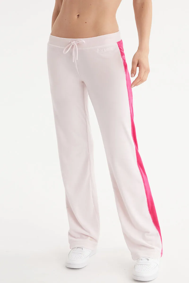 Colorblock Velour Track Pants