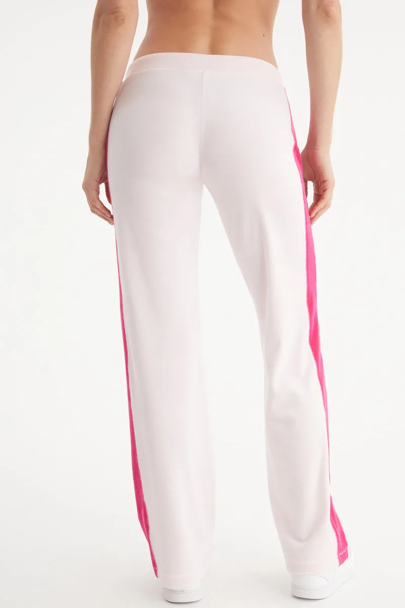 Colorblock Velour Track Pants