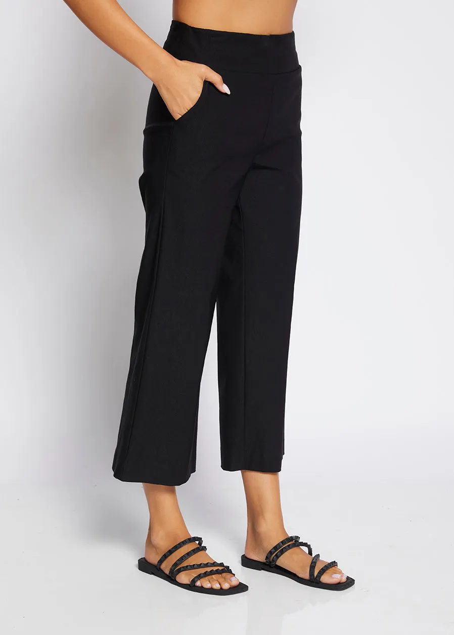 Concert bengaline culottes in Black