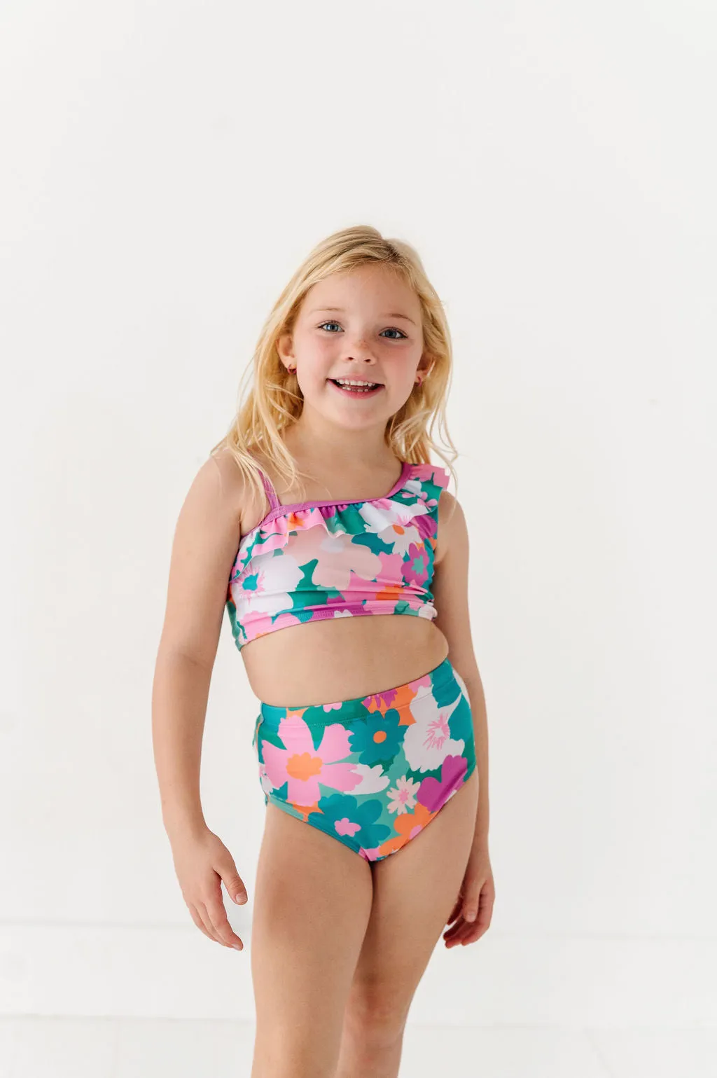 Girls Oasis Floral 2 Piece Suit