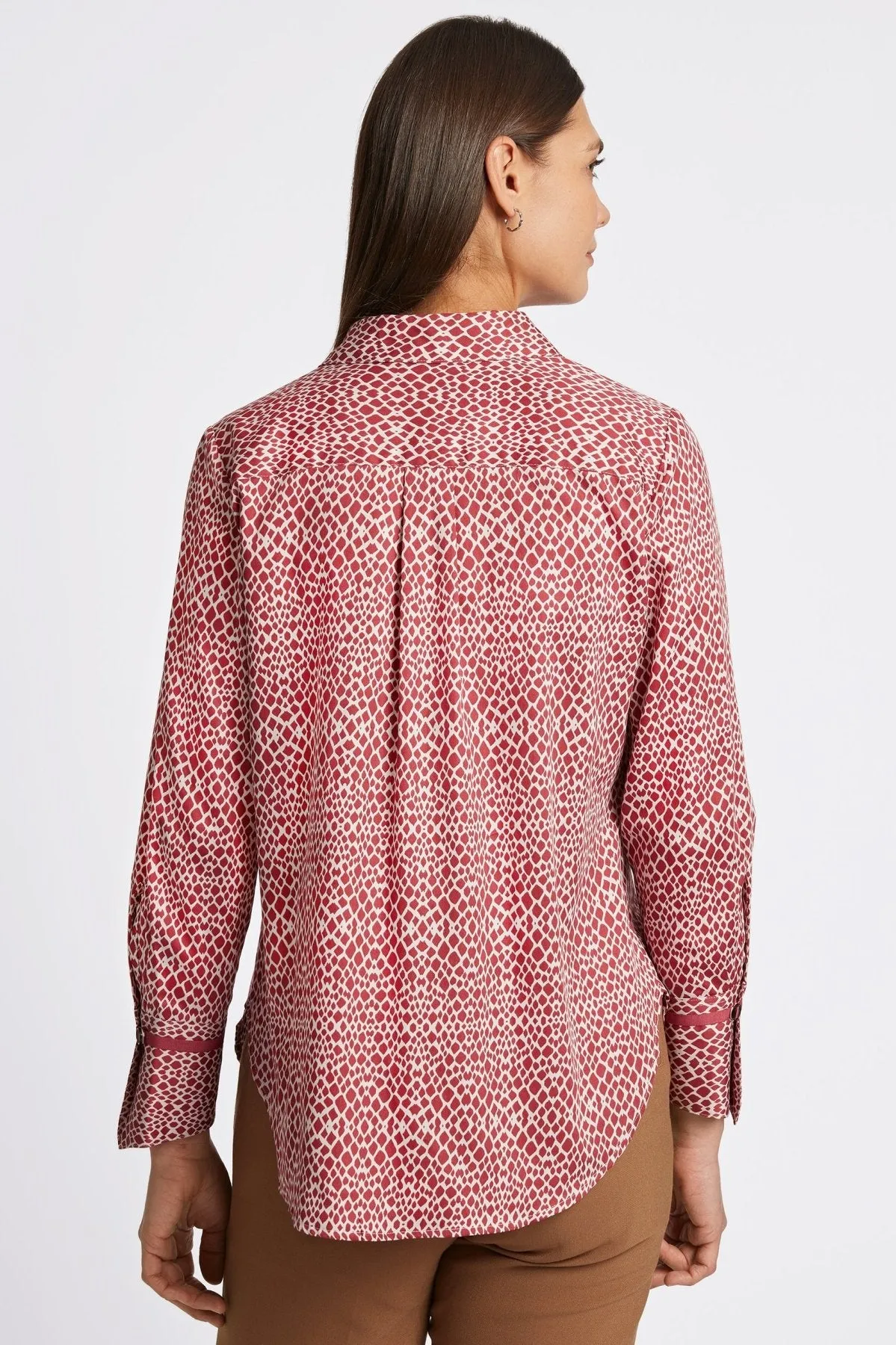 Iris Abstract Snakeskin Tunic