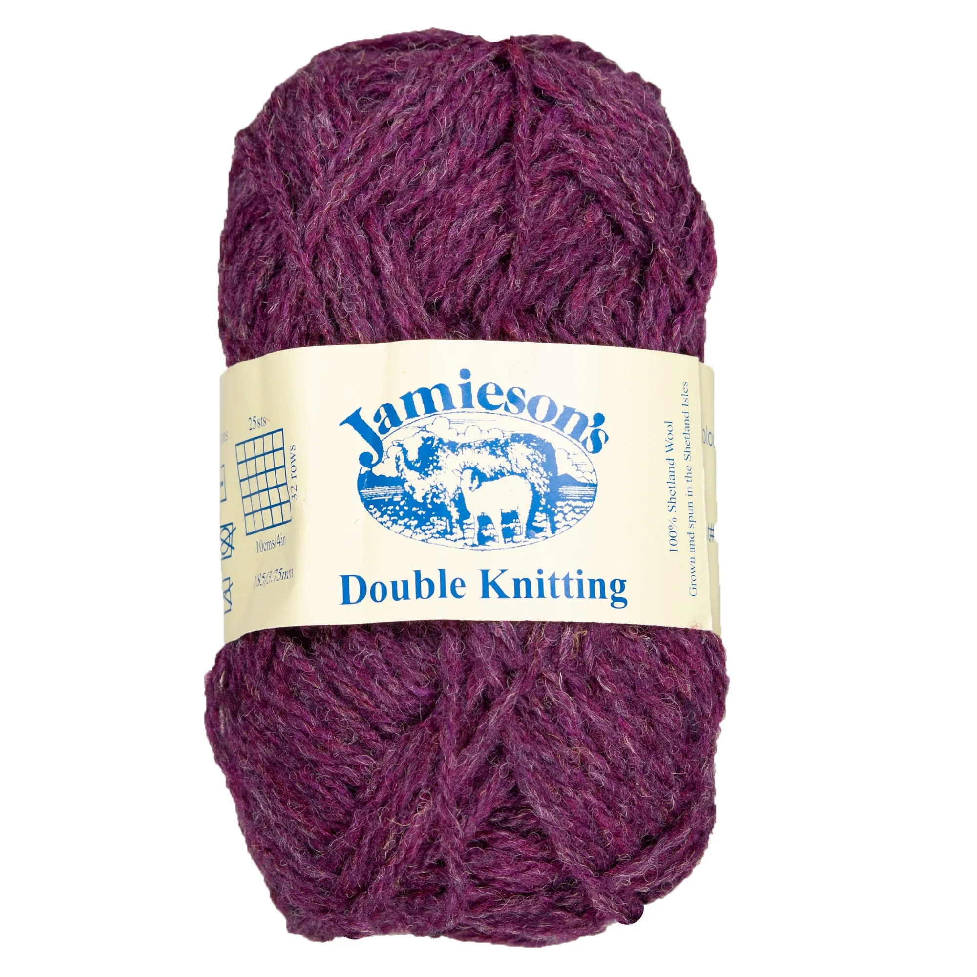 Jamieson's of Shetland Double Knitting Yarn - 1260 Raspberry