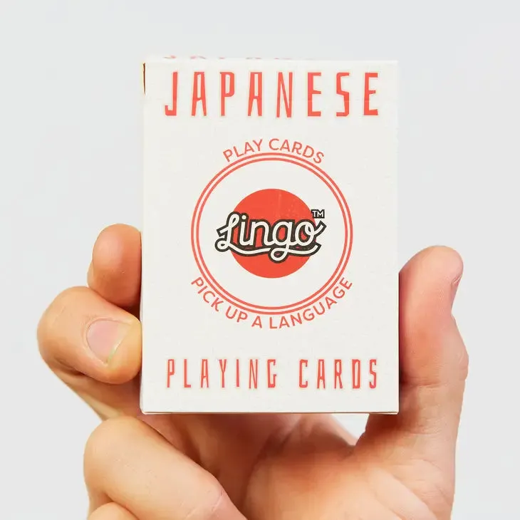 Japanese "Pick up a Language" Playing Cards