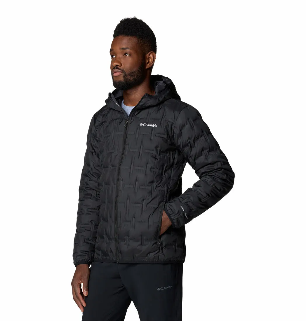 MEN'S DELTA RIDGE II DOWN HOODED JACKET - BLACK