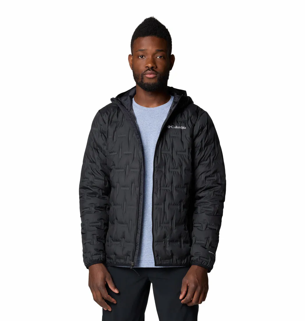 MEN'S DELTA RIDGE II DOWN HOODED JACKET - BLACK