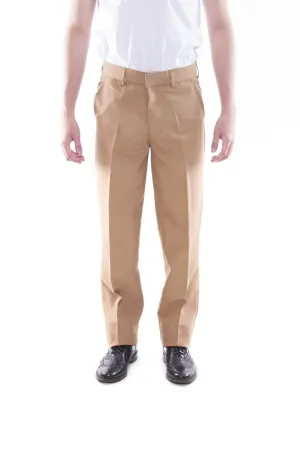 MP04 - PRE-ORDER - Men's Regular Fit Wool Slacks Tan