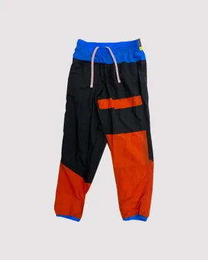 NIKE FLIGHT TRACK PANTS "BLK/ORANGE"