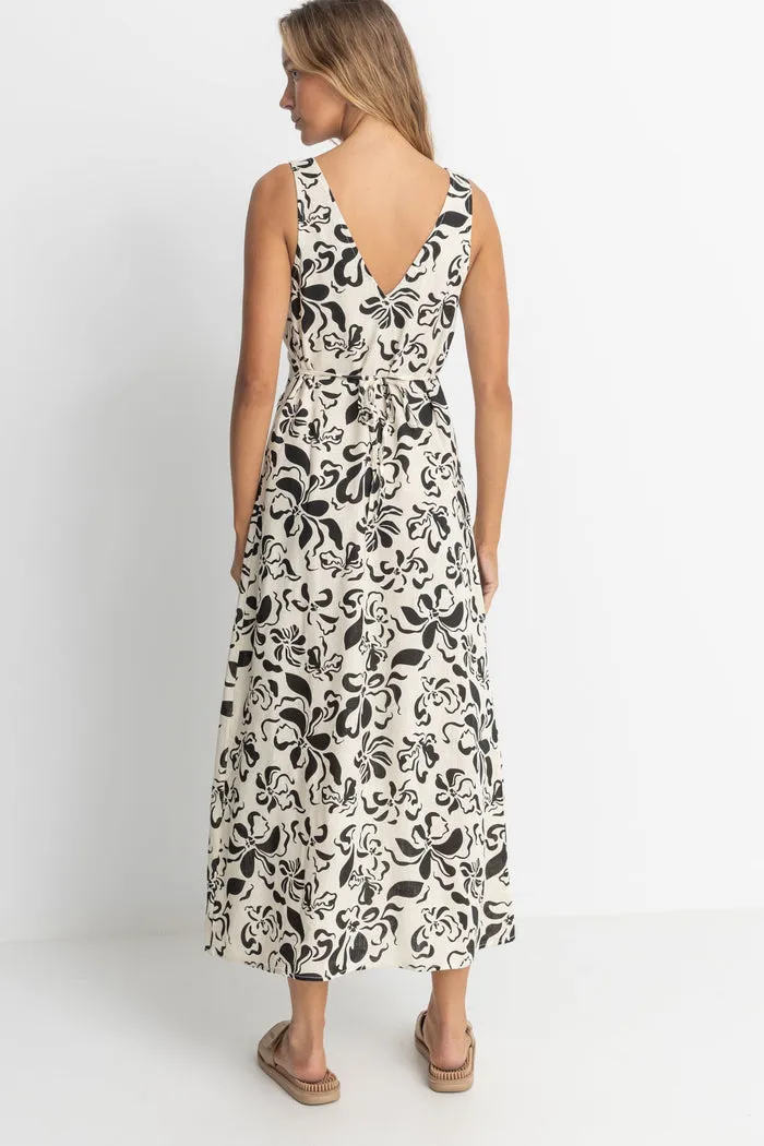 Rhythm Sundance Floral Maxi Dress - NATURAL