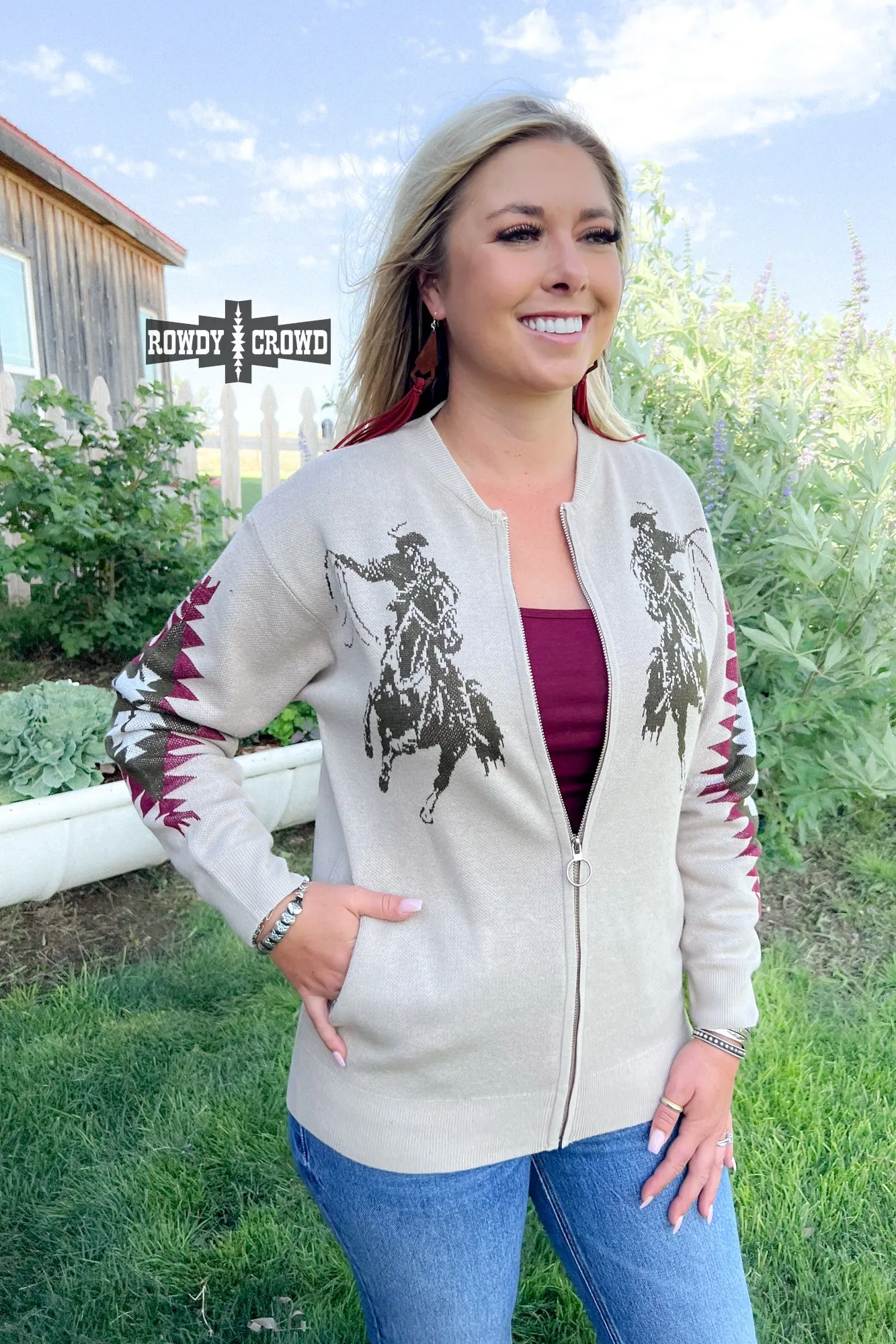 Rope the Moon Zip Up