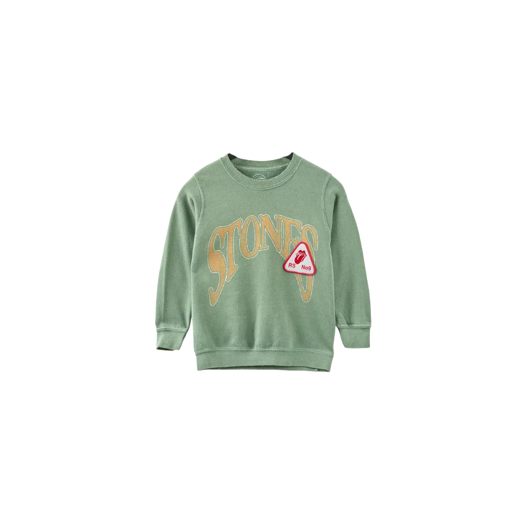 RS No9 Patch Kids Crewneck