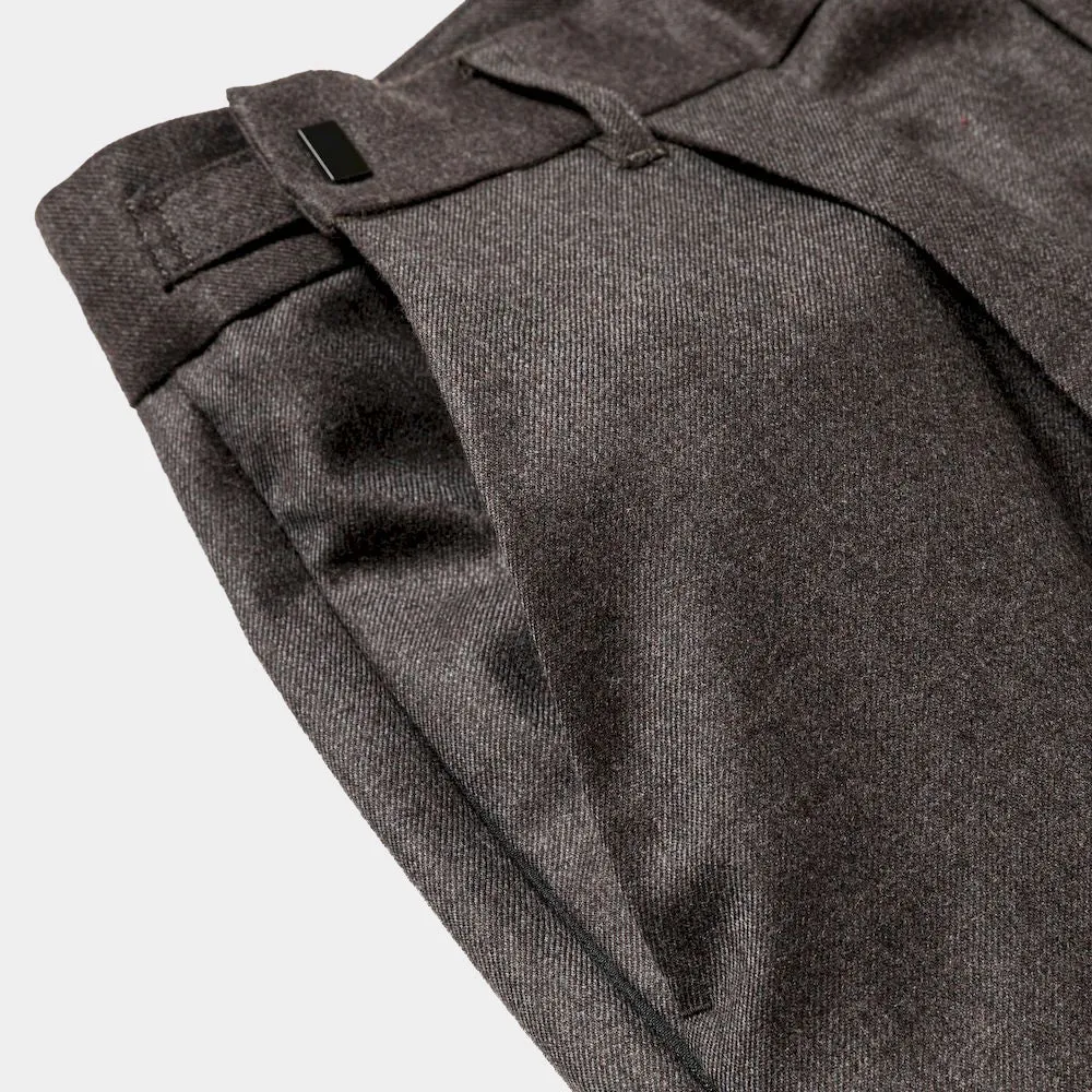 Side Zip Wool Slacks(Charcoal)/MW-PT23202