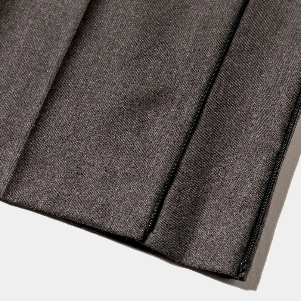 Side Zip Wool Slacks(Charcoal)/MW-PT23202